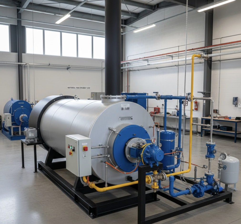 Jual Fire Tube Boiler Gas